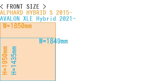 #ALPHARD HYBRID S 2015- + AVALON XLE Hybrid 2021-